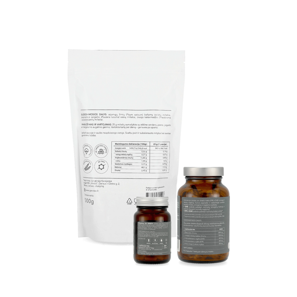 Vitamin D3 – Aukštos Kokybės Vitamino D Papildas | Genviten